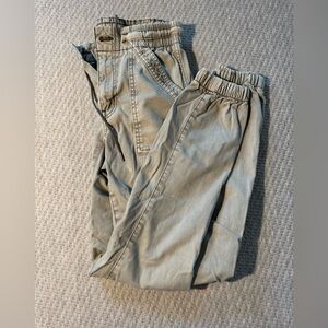 American Eagle Outfitters Women’s Light Olive Stretch Joggers